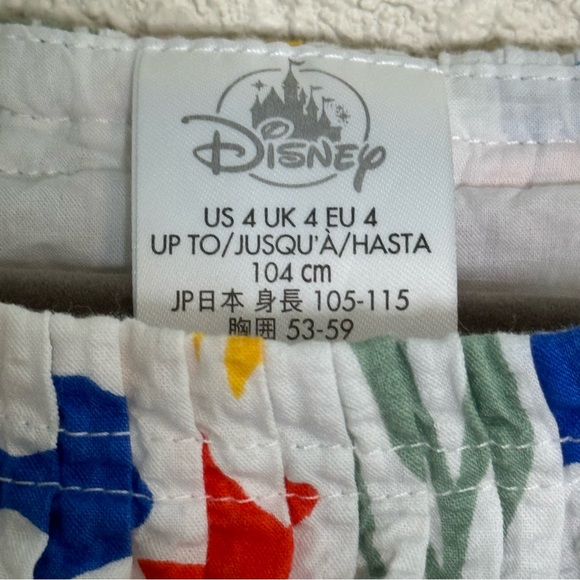 Disney Store Luca Seersucker 4 Girl's Sundress Alberto Sea Monsters - Picture 3 of 3